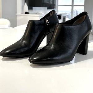 Aubree Leather Ankle Booties 11